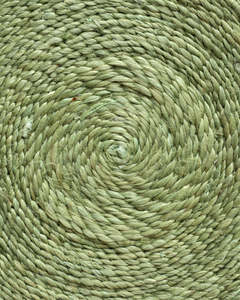 Wholesale <b>yellow</b> round woven <b>placemats</b> perfect for party decoration for tableware decor, home and kitchen - Product Image 2