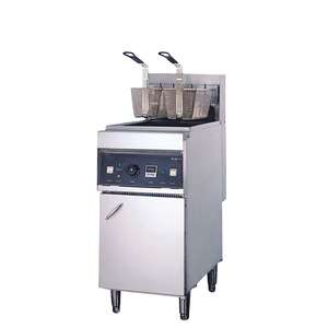 Freidora Eléctrica Vertical de un Solo Tanque con Doble Pantalla y Tubo Plano - Product Image 1