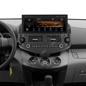 Gerllish 12.3 "cho Toyota Rav4 2007 2012 Android có dây tự động định vị <span class=keywords><strong>gps</strong></span> xe đa phương tiện Máy nghe nhạc DSP stereo 4 gam <span class=keywords><strong>Wifi</strong></span> BT - Product Image 2