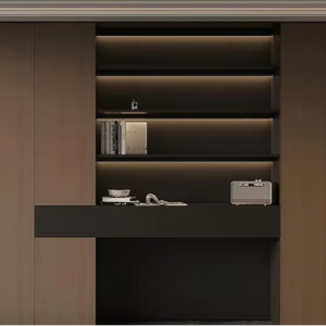 Armario de Madera Maciza Moderno, Personalizable, con Almacenamiento, Ecológico, Ahorra Espacio, Mueble de Dormitorio Independiente - Product Image 1