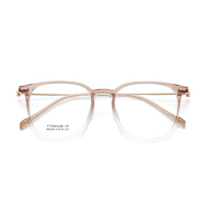 Montures de lunettes Tiffany M8326, monture rectangulaire complète, titane léger, unisexe, verres en résine - Product Image 1