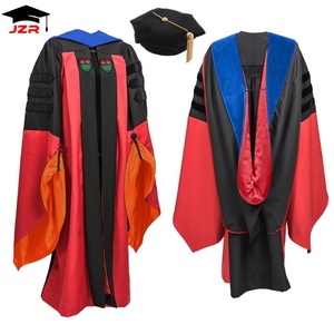 Robe de doctorat de luxe américaine personnalisée Robe de fin d'études tenues universitaires pour l'Université de Stanford - Product Image 1