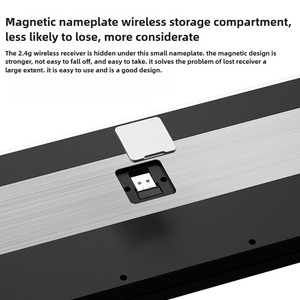 Weikav wk102 cơ khí chơi game Bàn phím Kit không dây tri-chế độ với màn hình TFT Gasket cấu trúc RGB hot swap DIY bàn phím - Product Image 3