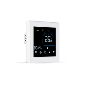 Diseño moderno Tuya Smart Life App Controlado WIFI Central <span class=keywords><strong>Fan</strong></span> Coil Termostato Calefacción Refrigeración Aire Piso Sistemas de calefacción Piezas - Product Image 1