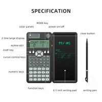 Calculatrice ManufacturerClamshell LCD Tablette Calculatrice Avec Fonction D'écriture Graphique Enfants Écrire Des Dessins