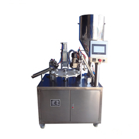 Machine semi-automatique de scellement de remplissage de tube de dentifrice à dents verticales