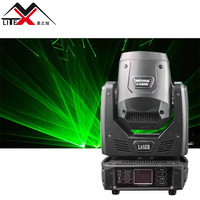 Projecteur de scène LED RVB MZX 2024 120W, laser couleur pleine, tête mobile 33CH DMX512 IP33 5000K Lumière du jour CRI95 540° Panoramique/Inclinaison en fer