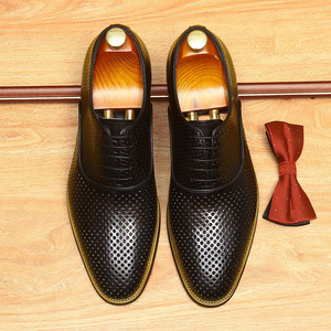 Men's Genuine Leather Slip-On Autumn Single Formal <b>Work</b> <b>Shoes</b> European Style Classic Fitted Wedding Trendy - Product Image 5