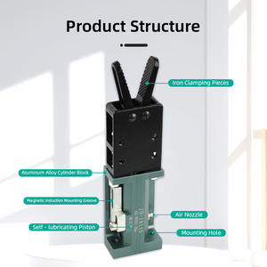 Pince de préhension pneumatique <span class=keywords><strong>Yushin</strong></span> pour moule 1815S/1815S1/1815S-L/WD, type cylindre pour robot de moulage par injection, pour machines - Product Image 3