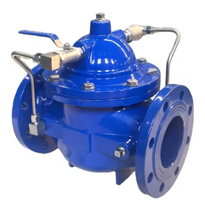 Vanne de réduction de pression hydraulique de type pilote manuel utilisée pour contrôler le débit moyen dans les conduites d'eau. - Product Image 5