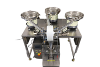Machine automatique de comptage et d'emballage de vis avec emballage, étiquetage et scellage sous film pour la pesée et l'emballage de vis de quincaillerie