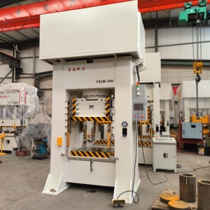 Presse <span class=keywords><strong>hydraulique</strong></span> CE d'occasion YXLM 500 tonnes en acier inoxydable pour roulement de moteur, tôle galvanisée, SMC, PRF, réservoir d'eau, pompe à moteur - Product Image 3