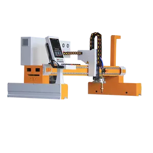 Mesin Pemotong Plasma Api Gantry CNC Portabel, dengan Obor Otomatis Kontrol Tinggi untuk Logam 40 MM