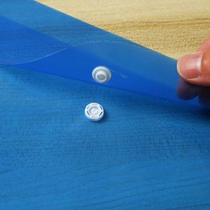 Wholesale A4 Waterproof Transparent PP Envelopes <b>File</b> Bags Document <b>Folders</b> Storage Bag <b>File</b> Organizers With Snap Button - Product Image 4