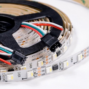 แถบไฟ RGB <span class=keywords><strong>LED</strong></span> แบบพิกเซลแบบตั้งโปรแกรมได้แถบไฟ RGB IC แบบ512 DMX แบบแอดเดรส - Product Image 1