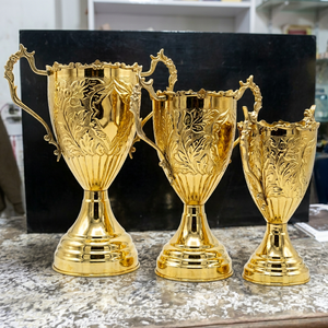 Stainless Steel Sports <b>Trophy</b> <b>Cup</b> Customized Achievement Award Display Durable Premium Quality - Product Image 1