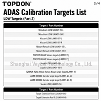 Simulador Doppler TOPDON ADAS LAC05-04, Herramienta de Calibración de Radar
