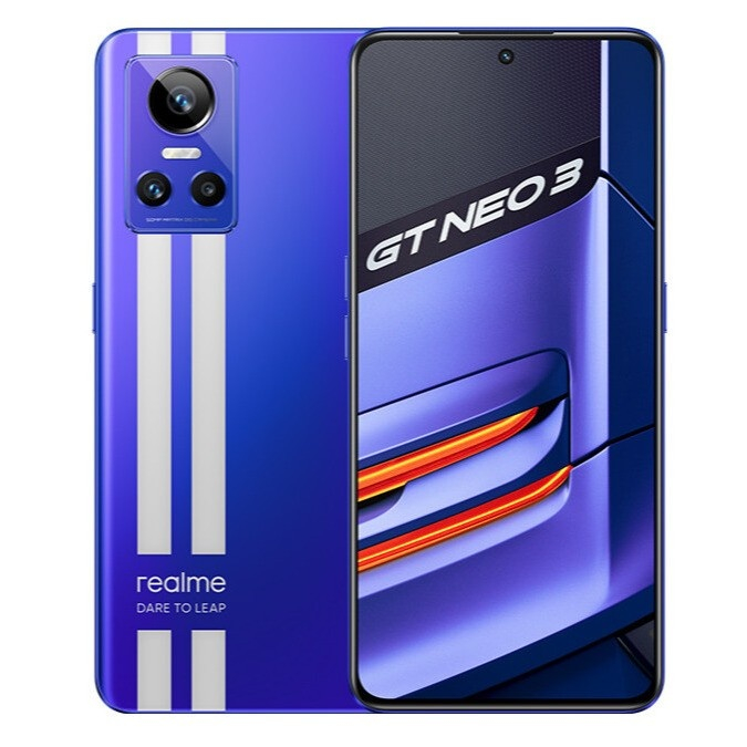Оригинальный Realme GT Neo 3 150W 5G смартфон 6,7 "AMOLED 2412x1080 120 Гц MTK dimensity 8100 Mali-G610 MC6 5000 мАч NFC Android 12