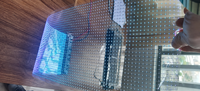 Écran LED transparent en film, flexible et incurvé, P6/P8/P10, forme personnalisée, luminosité 600CD, 4K HDR10+, pour la publicité