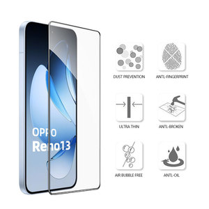 ฟิล์มป้องกันหน้าจอกระจกนิรภัยกันรอย9H HD แบบใสสำหรับโทรศัพท์มือถือ OPPO Reno13 Pro - Product Image 2