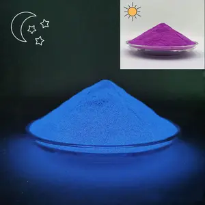 Non-toxic Glow In The Darlk Powder Purple Photoluminescent Pigment Luminous Purple Glow Powder Purple Glow In The Dark Powder