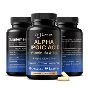Chtnature Energiesupplementen R Alfa-Liponzuur Vitamine B1 B12 Ala Alfa-Liponzuur Capsules - Product Image 1