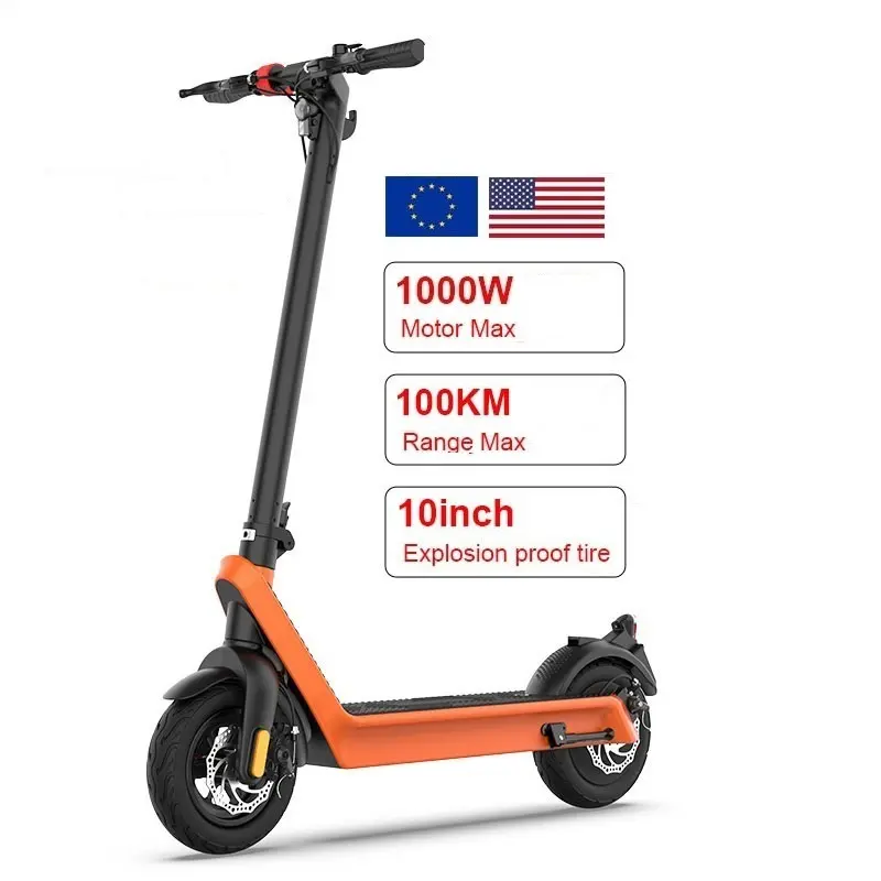 EU USA warehouse Electric Scooter wholesale x9 pro max Outdoor Sports Foldable e Scooter 500w 36v 48v