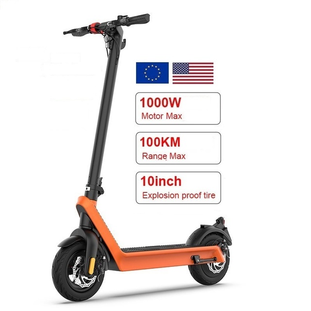 EU USA Warehouse Electric Scooter Wholesale X9 Pro Max Outdoor Sports Foldable E Scooter 500w 36v 48v