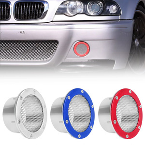 Filtro de Admisión de Aire de Aleación de Aluminio de 101 mm, Cubierta de Ventilación de Malla Roja, Accesorio Universal para Modificación de Automóviles - Product Image 4