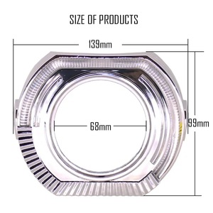 BMS MOTORSPORTS BMS30 LED Daytime Running <b>Light</b> 12V 30W 6500LM <b>Angel</b> Eye With Turn Signal - Product Image 3