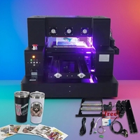 Printer Multifungsi A3 Size XP600 Printhead UV DTF dengan Tempat Botol