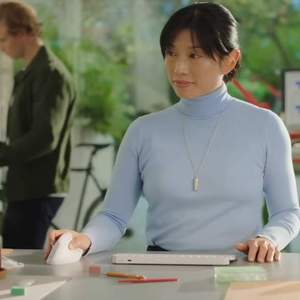 เมาส์ไร้สายแนวตั้งแบบยกได้ตามหลักสรีรศาสตร์เพื่อสุขภาพข้อมือที่สบาย สำหรับสำนักงาน แล็ปท็อป คอมพิวเตอร์ตั้งโต๊ะ - Product Image 6