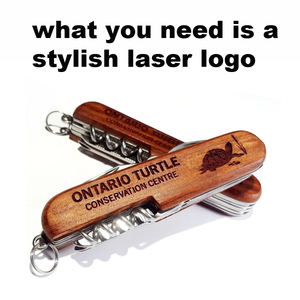 Herramienta multifunción de acero inoxidable resistente Bochen, cuchillo de bolsillo 11 en 1 con mango de madera, logotipo personalizado, grabado láser a granel - Product Image 4