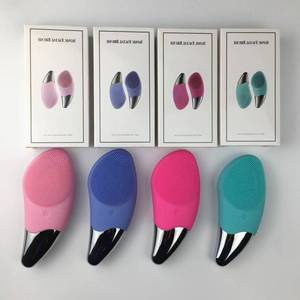 Produk Kecantikan alat pembersih wajah elektrik penggosok wajah silikon alat pijat Pembersih Wajah instrumen sikat - Product Image 6