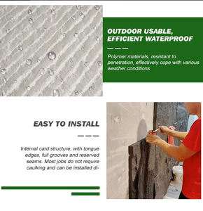 巨大な石パネルPU人工石ベニヤ壁ポリウレタン石フェイクパネル屋内屋外无料サンプル - Product Image 5