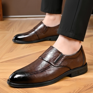 <span class=keywords><strong>Scarpe</strong></span> Eleganti da Uomo 2026 in Pelle di Alta Qualità, Modello a Punta, Traspiranti e Antiscivolo, Stile Britannico per Sposo, Ideali per Autunno - Product Image 4