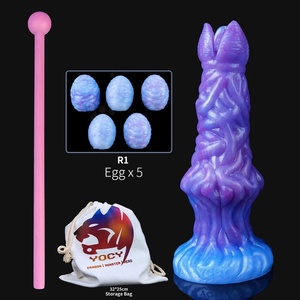 YOCY Ovipositor Dildo Fantasía, Juguete Sexual de Silicona con Forma de Huevo, Potente Estimulador Neumático, Masturbador para Mujeres y Hombres - Product Image 6