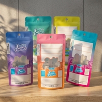 Sacs Mylar Personnalisés Colorés 1g 2g Refermables Ace Ultra Premium 2g Irréguliers 1g 3.5g 7g 14g 28g Qualité Alimentaire
