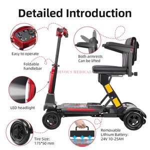Scooter de Movilidad Personal Ultraligero y Plegable Automáticamente para Adultos - Product Image 6