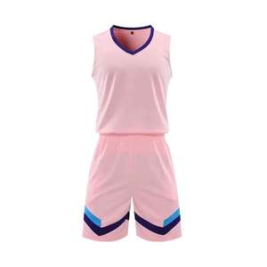 Uniforme de baloncesto duradero de alta calidad para adultos Diseño de conjunto transpirable para deportes de equipo - Product Image 1