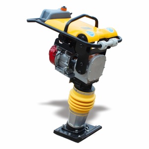 Compacteur vibrant à essence RM80 avec plaque en aluminium et moteur haute puissance pour la construction routière - Product Image 1