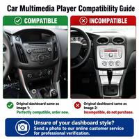 Radio para Auto con Pantalla Vertical Tesla de 9.7 Pulgadas para Ford Focus (2012-2016), con Unidad Principal Multimedia Inalámbrica Android Auto y CarPlay, GPS