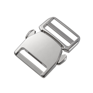 Hebilla metálica CLIPON AK565-114-NKL, patente estadounidense/europea, alta resistencia, adecuada para productos de exterior, collar/Correa/arnés para mascotas - Product Image 1