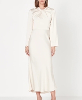Robe ajustée pour femme en soie de mûrier 100% certifiée ISO BSCI, de haute qualité, écologique, fabriquée en usine OEM, motif uni naturel