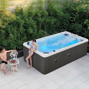 Piscine gonflable en fibre de verre, bain d'extérieur pour l'hydrothérapie balboa, massage sexuel, spa, 4m, vente en gros