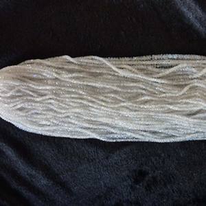 Cuentas de piedras preciosas facetadas, piedra lunar de arcoíris Natural, juego de fuego de alta calidad - Product Image 5