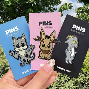 Бесплатный образец заказной эмалевой булавки без минимального металлического мягкого твердого эмалевого лацкана булавки Рюкзаки Шляпы сумка аниме эмаль значок - Product Image 2