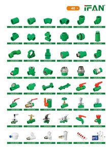 IFAN nóng bán nhựa PPR ống dẫn nước vật liệu <span class=keywords><strong>polypropylene</strong></span> PPR ống nước Phụ kiện PPR phụ kiện - Product Image 3
