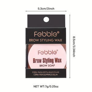 2025 Hot-selling <b>Brow</b> Styling <b>Wax</b> Long-lasting Waterproof Transparent Eyebrow Gel Eyebrow Sculpting Pomade Private Label - Product Image 4