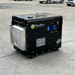 เครื่องกำเนิดไฟฟ้าดีเซลแบบเงียบพร้อม ATS ไดนาโมทองแดงแท้ 5kw/5kva 8kw/10kva 110V 220V 50/60Hz เฟสเดียว - Product Image 1